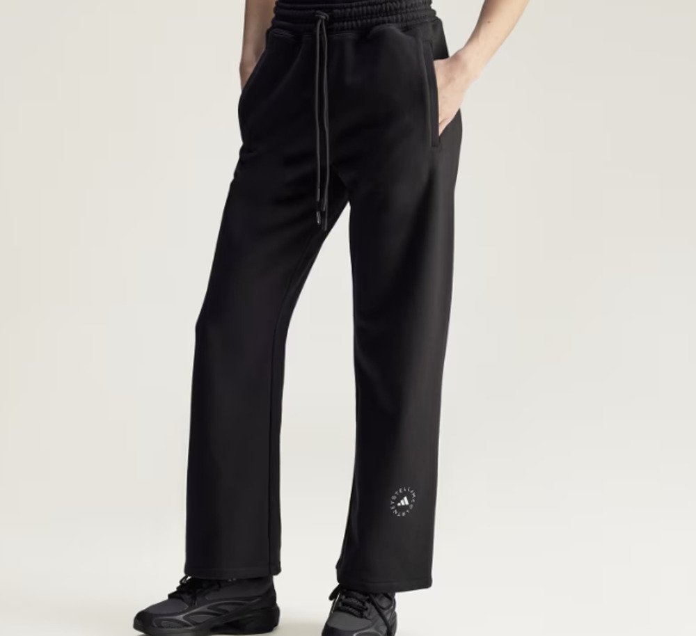 Adidas by Stella McCartney Women's Large Straight Leg Black Pants OS37-1